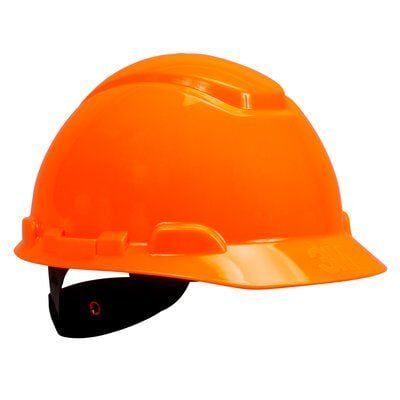 3M™ H700 Series Safety Helmet, Snap-Fit, Insulated, 440V, Orange, H-701N-OR